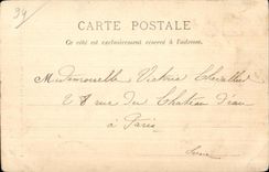 CPA Wood of Vincennes Lake Daumesnil Staircase of the Cave