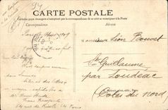 CPA the Picturesque Wood of Vincennes Allee around a Lake