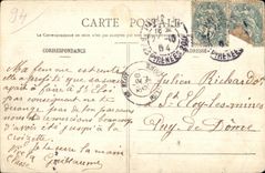 CPA Wood De Vincennes the View-point and the lake Daumesnil