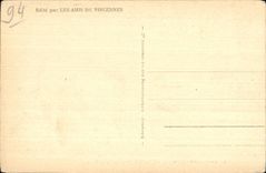 CPA Vincennes the Keep Room Of the 2nd stage or the Queen