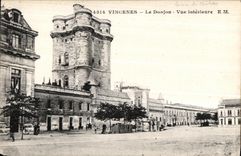 CPA Vinceenes the Keep Seen interleure