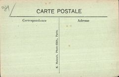 CPA Vinceenes the Keep Seen interleure