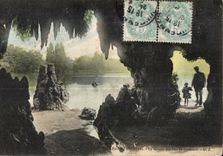 CPA Vincennes Wood the Cave Of the Daumesnil Islands