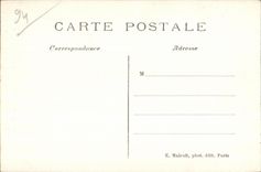 CPA Vincennes the Old man Fort Interieuv Of the Vault Of the Castle