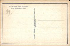 CPA Vincennes While Strolling with the Wood Of Lae Of Tiny in winter