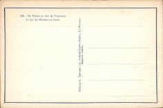 CPA While strolling with the wood of Vincennes the lake of Tiny in winter