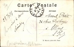 CPA Vincennes old royal Castle Seen of the dimension large body of guard the bridge levis