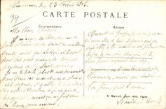 CPA Interior Vincennes of I Church