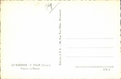 CPA the Game preserve St Maur (the Seine) Swimming pool in the Marne