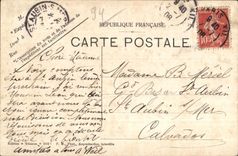 CPA the Edges of the Marne Enters the Game preserve and Champigny