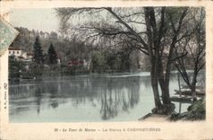 CPA the Tower of the Marne the Marne has Chennevieres