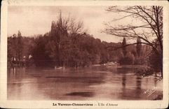 CPA La Varenne Chennevieres L Ile d Amour