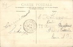 CPA the Chennevieres Game preserve Cotaux Farts of Island Plase Vinegre