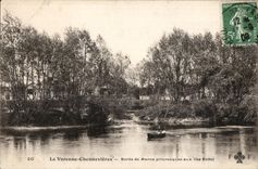 CPA the Game preserve Chennevieres Picturesque Edges of Merne qux Boitel islands