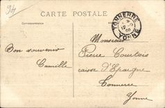 CPA the Game preserve Chennevieres Picturesque Edges of Merne qux Boitel islands