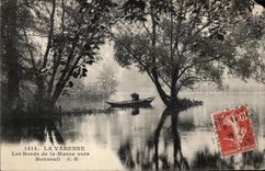 CPA La Varenne Les bords de la Marne Vevs Bonneuil EM