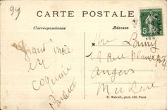 CPA Of the Edges of the Marne the Game preserve Chennevieres Island Amous EM