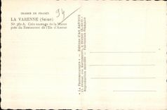 CPA La Varenne (Seine) Coin Sauvage de la Marne pres du Restaurant de l Ile d Amour