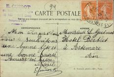 CPA Edges of the Marne the Bridge of Chennevieres EM