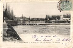 CPA the Tower the Marne De Joinville has Champigny the stopping