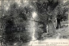 CPA Champigny Edges of the Rustic Marne Corner