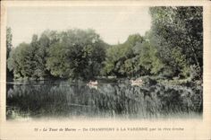 CPA De Champigny with the Game preserve by Right Bank