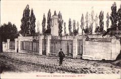 CPA Monument of the Defense of Champigny 1870 1871