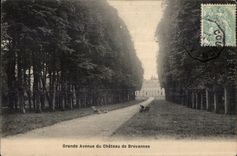 CPA Brevannes Avuenue of the Castle of Brevannes