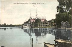 CPA Enghien Les Bains the Casino and Lake