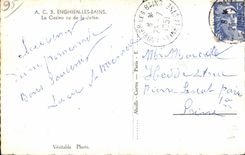 CPA Enghien Les Bains the Casino seen of Pier