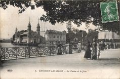 CPA Enghien Les Bains the Casino and the Pier