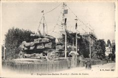 CPA Enghien Les Bains Entrance Of the Casino