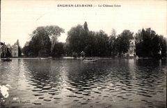 CPA Enghien les Bains the Leon Castle
