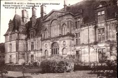 CPA Ecouen (S and O) Castle of the Legion Honor Time Francois I er Northern Frontage Seen from of the Terrace