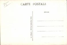 CPA Ecouen (S y O) castillo del ataque frontal norteno de Francois I del tiempo del honor de la legion er visto de la terraza
