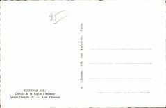 CPA Ecouen (S and O) Castle of the Legion Honor Epeque Francois I er Ceur honor