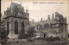 CPA Ecouen Castle of the Legion Honor Southern part