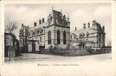 CPA Ecouen Castle (Legion honor)