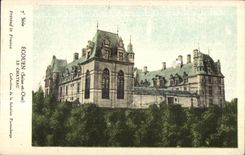 CPA Ecouen (the Seine and Oise) the Castle