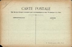 CPA Clichy debajo de la madera de Notre Dame de los Angeles