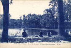 CPA Chaville forest of Meudon Pond of Crayfish