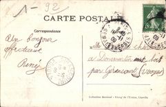CPA Chaville Reverie du bord de I Etang Enfant
