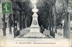 CPA Billancourt Monument of Marcel Renault