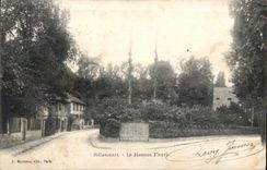 CPA Billancourt the Flowered Hamlet