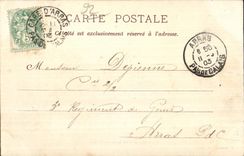 CPA Billancourt the Flowered Hamlet