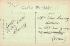 CPA Boulogne the Town hall Plane