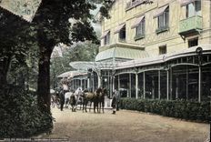 CPA Bois de Boulogne the House Amenonville Horse Horse