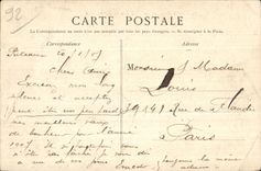 CPA Bois de Boulogne Small Lake Longchamps Swan Swan