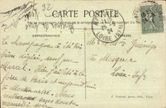 CPA Boulogne on the Seine View