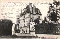 CPA Chateau d ambleville (S et O )